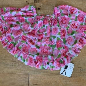 NWT Kate Mack Floral Swim Coverup